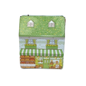 Ready Stock House Shape Tin <b>Box</b> Vintage Town House Printed <b>Metal</b> Tinplate <b>Box</b> Food Grade For Cookie Candy Biscuit Gift Packaging - Product Image 6