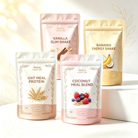 Sachet alimentaire personnalisé imprimé, à soufflet latéral, étanche, thermoscellable, avec fermeture éclair, en Mylar, pour biscuits et snacks