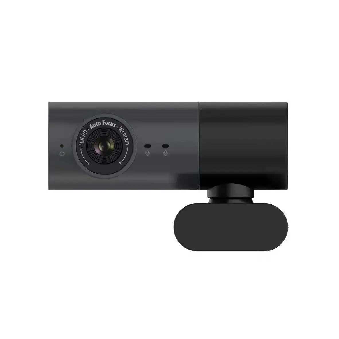 Webcam W99S Suara Dua Arah 1080P HD USB, Kamera Webcam USB Fokus Otomatis dengan Mikrofon Ganda dan Speaker