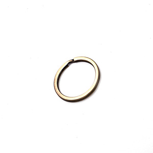 Zinc Alloy <b>Key</b> Ring Chrome Plated Simple Design Car <b>Key</b> Accessories - Product Image 2