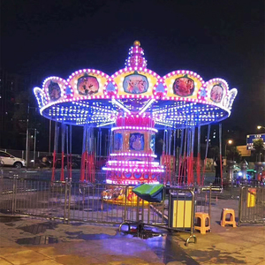 36 Seats Outdoor Most Popular Kids And Adults Flying Chair Amusement Park Rides Flying Chair For Sale - Product Image 3