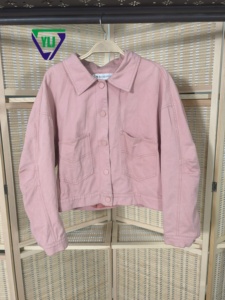 Giacche <span class=keywords><strong>in</strong></span> Denim Usate da Uomo e Donna, Cappotti con Bottoni, Abbigliamento Misto di Tendenza, <span class=keywords><strong>Vestiti</strong></span> Usati Invernali <span class=keywords><strong>in</strong></span> Balle - Vendita all'Ingrosso - Product Image 2