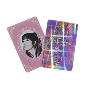 Berbagai jenis kertas dilapisi kartu kertas holografik untuk promosi pencetakan hologram kartu Terima kasih untuk bisnis kecil - Product Image 6