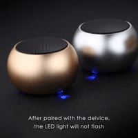 Altavoz Inalámbrico Estéreo M3 Metal Flash BT Profesional, Portátil, con Bajos Potentes, Subwoofer, Mini Altavoz para Exteriores, para Teléfonos Inteligentes