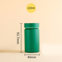 Bouteilles d'emballage alimentaire en plastique de 100, 120 et 180 ml, bouteilles PET pour bonbons et capsules, bouteilles pour médicaments