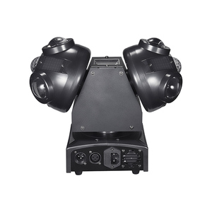 Faro mobile a LED RGBW da 100W con doppia sfera colorata per feste, discoteche e club, con effetti rotanti e modalità attivate dal suono - Product Image 2