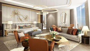ชุดเฟอร์นิเจอร์ห้องนอน<span class=keywords><strong>โรงแรม</strong></span>หรู ออกแบบตามสั่ง สไตล์โมเดิร์น ระดับ 5 ดาว สำหรับธุรกิจ<span class=keywords><strong>โรงแรม</strong></span> ครบชุด ห้องพักสำหรับแขก นำเข้าจากจีนโดยตรง - Product Image 3