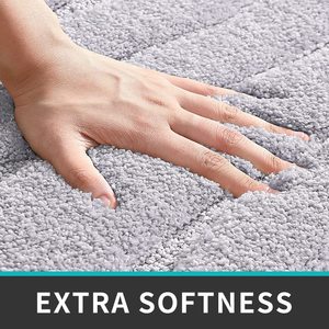 <span class=keywords><strong>Tapis</strong></span> <span class=keywords><strong>de</strong></span> bain en microfibre 3D Wave CF, super absorbant, <span class=keywords><strong>antidérapant</strong></span>, lavable en machine, <span class=keywords><strong>tapis</strong></span> <span class=keywords><strong>de</strong></span> <span class=keywords><strong>douche</strong></span> moelleux <span class=keywords><strong>pour</strong></span> la maison, l'hôtel et la décoration - Product Image 2