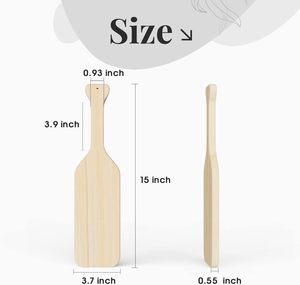 ที่กําหนดเองที่ยังไม่เสร็จไม้สนพายกรีก Fraternity ไม้พายแข็งสหายาไม้พาย - Product Image 5