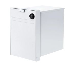 Buzón <span class=keywords><strong>de</strong></span> Pared, Buzón Exterior para Paquetes con Cerradura Segura, Buzón Empotrado para Apartamentos Modernos y Entrega en Oficinas - Product Image 4