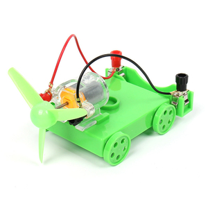 Voiture en plastique à propulsion par voile, <span class=keywords><strong>expérience</strong></span> <span class=keywords><strong>de</strong></span> <span class=keywords><strong>physique</strong></span>, outils d'éducation scientifique pour enfants - Product Image 2