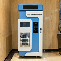 Máquina Expendedora de Agua Automática de Alta Resistencia con Cuerpo de Acero Inoxidable para Instalación en Portones de Zonas Residenciales