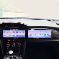 ZWNAV Pantalla Dual de 10.25 Pulgadas para Toyota 86 SUBARU BRZ 2012-2019, Radio de Coche Actualizada con Android 14, Pantalla Táctil Multimedia, Carplay