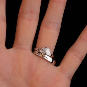 ドラえもんかわいい子供時代の漫画リングカップルファッションリングオープニングリング - Product Image 2