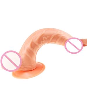 Portable PVC réaliste monstre gode vibrateur Silicone souple énormes jouets sexuels pour adultes pour la stimulation des lesbiennes - Product Image 4
