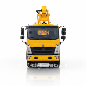 Camion nacelle élévatrice isolée HOWO 20m, nacelle mixte 35kV pour la maintenance des lignes électriques - Product Image 2