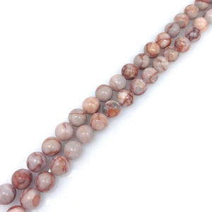 Di alta Qualità del Commercio All'ingrosso di <span class=keywords><strong>Pietra</strong></span> Naturale Rotonda <span class=keywords><strong>rosa</strong></span> Picasso Jasper Demi <span class=keywords><strong>Pietra</strong></span> <span class=keywords><strong>Preziosa</strong></span> Monili Che Fanno Della Collana Del Braccialetto Perline di <span class=keywords><strong>Pietra</strong></span> - Product Image 4