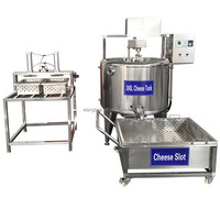 Machine industrielle automatique de fabrication de fromage et de crème, de qualité commerciale, petite échelle, 100L, 300L, 500L