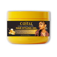 Gel Coiffant Tresses Vente Chaude Usine, Tenue Extraordinaire, Gel Fixant Tresses et Locs, Contrôle des Bords, Brillance et Tenue