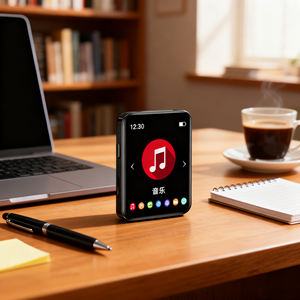 Lecteur de musique MP3/MP4 portable BT Écran tactile complet Lecture/Enregistrement vidéo Enregistreur vocal Navigation sur les images Radio FM intégrée - Product Image 3