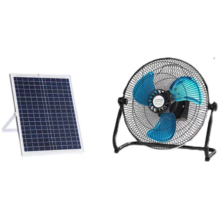 16 Inches Solar Powered Standing Fan