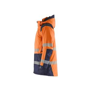 Blaklader-445719875389XXXL Hi-Vis เสื้อกันหนาว Parka สีส้ม/น้ำเงิน-ชุดทำงาน HI-VIS 7330509857649 - Product Image 4