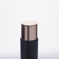 Personalización al por Mayor de Botellas de Plástico PET Negras y Doradas de 50-160 ml para Maquillaje, Agua Desmaquillante, Tónico, Loción, Suero, Envases Cosméticos