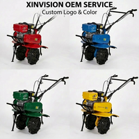 Cultivador Rotatorio Económico de Gasolina 170F 7HP 212cc 950mm con Transmisión por Correa, Modelo de Exportación para Pequeñas Granjas