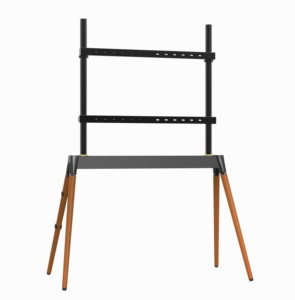 Home Ergonomic Art Design Height Adjustable <strong>Easel</strong> Beech Wood Artistic Ladder Style Studio <strong>TV</strong> Floor Standing <strong>Stand</strong> for 55-86 Inch - Product Image 2