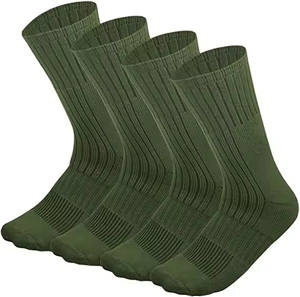 Wholesale Seamless Winter Sport <b>Boot</b> Jungle Green Unisex Cotton <b>Socks</b> – Green <b>Socks</b> for Outdoor Activities - Product Image 3