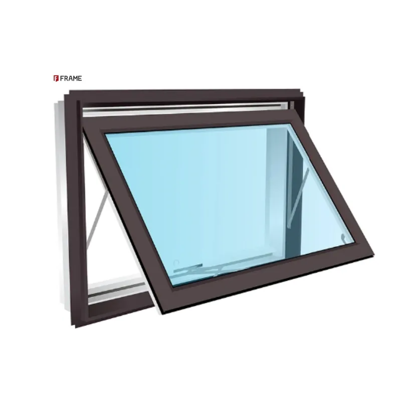 하이 퀄리티 이중 유리 사운드 절연 에너지 효율적인 알루미늄 천막 단일 Hung 창