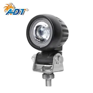 At Led lampada rotonda Offroad Mini accessori luce guida 2 pollici 10W luce da lavoro per auto pick-up auto