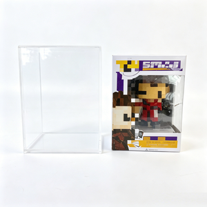 Wholesale Factory Direct Stackable Anti UV 4 Inch <b>Acrylic</b> Case for TCG Collectible Toy Showcase - Product Image 4