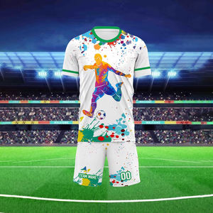 ชุดเสื้อฟุตบอลโพลีเอสเตอร์ 100% แบบสั่งทำจำนวนมาก พร้อมคุณสมบัติแห้งเร็ว เป็นมิตรกับสิ่งแวดล้อม ตัวอย่างสินค้าพร้อมส่งภายใน <span class=keywords><strong>7</strong></span> <span class=keywords><strong>วัน</strong></span> จัดส่งข้าม<span class=keywords><strong>ประ</strong></span>เทศ - Product Image 2