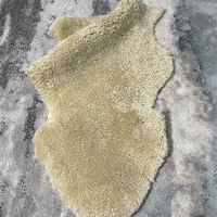 Animal Fur 100% Real Natural Sheep Home Textile Chinese Wool Aubusson Real Fur Sheepskin Rug