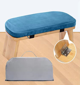 Asiento de Algodón Suave y Cómodo, Transpirable, para Relajación, Práctica de <span class=keywords><strong>Yoga</strong></span>, Banco de Oración Plegable, Taburete de Meditación - Product Image 3