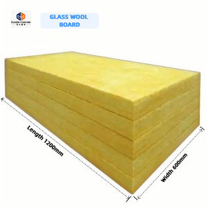 Panneau isolant en laine de verre de haute qualité de 30mm au design moderne feuille carrée en laine de verre ignifuge ISO à <span class=keywords><strong>isolation</strong></span> directe en usine - Product Image 2