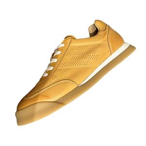 Zapatillas Deportivas de Piel Perforada Color Bronceado para Hombre, Hechas a Mano, Transpirables, Casuales, con Cordones, a la Moda, Cómodas, para Primavera/Verano - Product Image 4