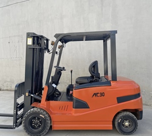 Prezzo di fabbrica 2Ton 2.5Ton batteria al litio 3Ton Full Electric ascensore quattro ruote magazzino di trasmissione All terreno carrello elevatore automatico - Product Image 1