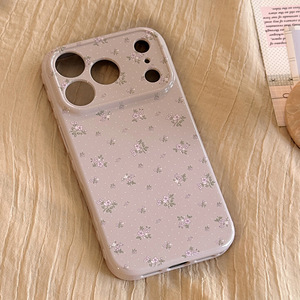 เหมาะสำหรับเคสไอโฟน 17 โปรแม็กซ์ เคสโทรศัพท์กันกระแทกแบบเต็มตัวลายดอกไม้จุดนุ่มนวลน่ารักคุณภาพสูง - Product Image 3