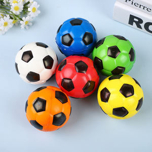 Mini Pelota de Fútbol con Diseño Clásico, Pelota Antiestrés Suave para Niños, Recuerdos para Fiestas Infantiles - Product Image 1