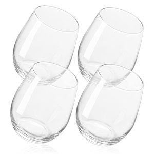 Verre à vin sans pied en borosilicate fait main en Inde, verrerie transparente pour bar, fête, maison, hôtel, restaurant, prix de gros en vrac - Product Image 1
