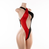 Ensemble trois pièces de performance pour femmes : Bikini floral, porte-jarretelles et sous-vêtements sexy pour la danse sur barre et les spectacles