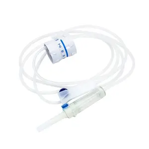 Hot Selling Single Use Disposable Hd Infusion Set With Dial Flow Regulator