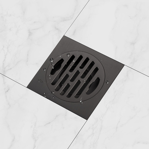 <span class=keywords><strong>Filtre</strong></span> carré en laiton moderne 10*10cm Invisible Insert <span class=keywords><strong>Anti</strong></span> <span class=keywords><strong>Odeur</strong></span> Salle de bain <span class=keywords><strong>Douche</strong></span> Drain de sol - Product Image 4