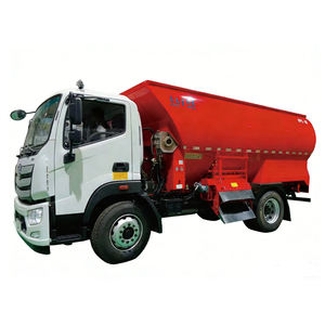 شاحنة نشر فراش حظائر الماشية لا تحتاج للتعامل اليدوي، آلة توزيع علف عالية الكفاءة للمزارع - Product Image 3