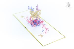 Cartes de voeux artisanales pop-up 3D Art en papier créatif sur le thème des animaux pour événements, fêtes, festivals, occasions spéciales, cartes-cadeaux - Product Image 3