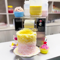 Machine à Glace Pilée Coréenne Bingsu, Flocon de Neige, Fruits, Crème Glacée, Rasoir à Lait, Jus, Granité, Distributeur Automatique de Neige