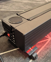 Écran de projection électrique automatique ALR 120 pouces 16:9 anti-lumière, à levage au sol, en PET, pour usage domestique et extérieur, angle de vision de 160°, garantie 1 an