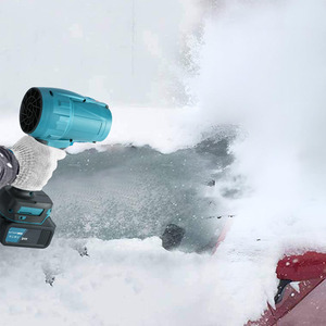 High Speed Powerful Lightweight DIY Air Duster Lithium Battery Electric <b>Handheld</b> Garden Cordless Snow Leaf Blower - Product Image 5